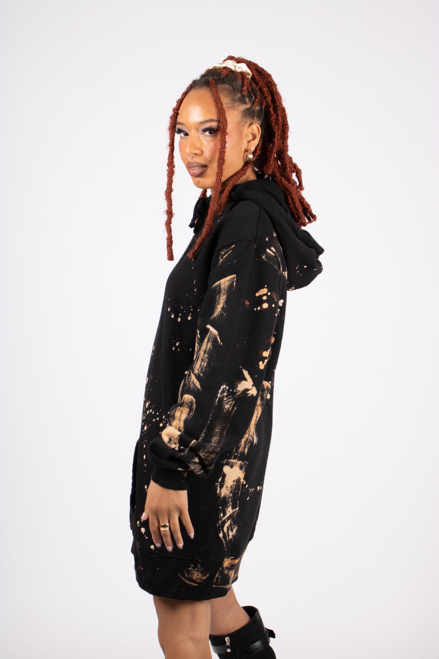 Oversized Tie Dye Jumper Dress