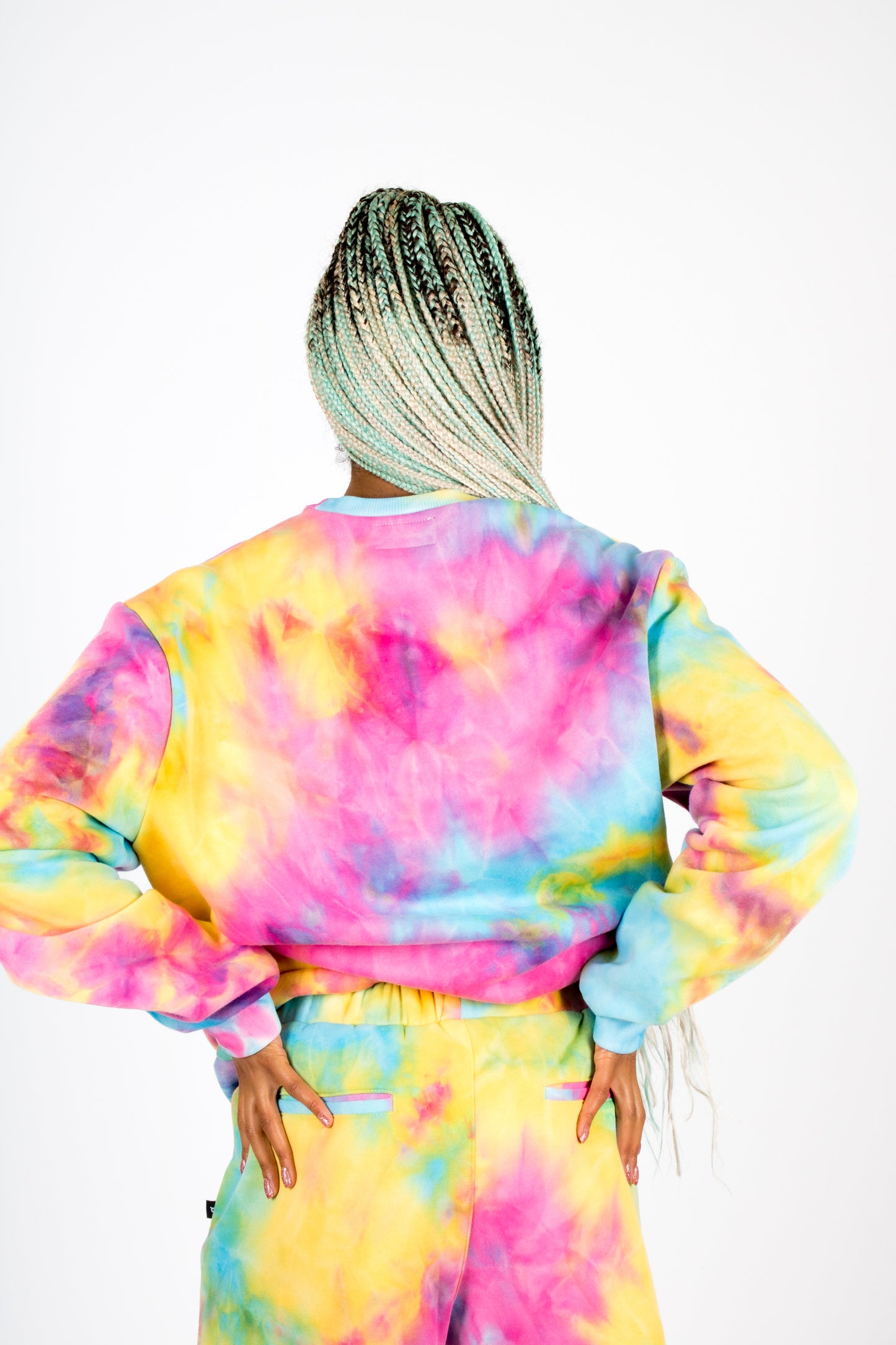 Multi-Colour Tie Dye Sweater