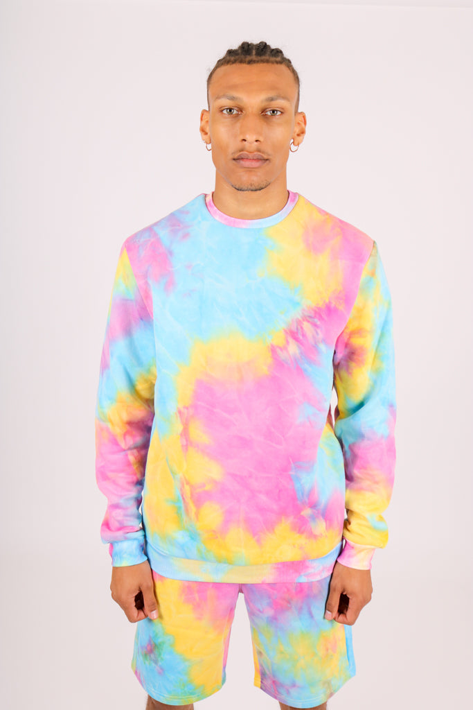 Multi-Colour Tie Dye Sweater – ONE ABOVE ANOTHER