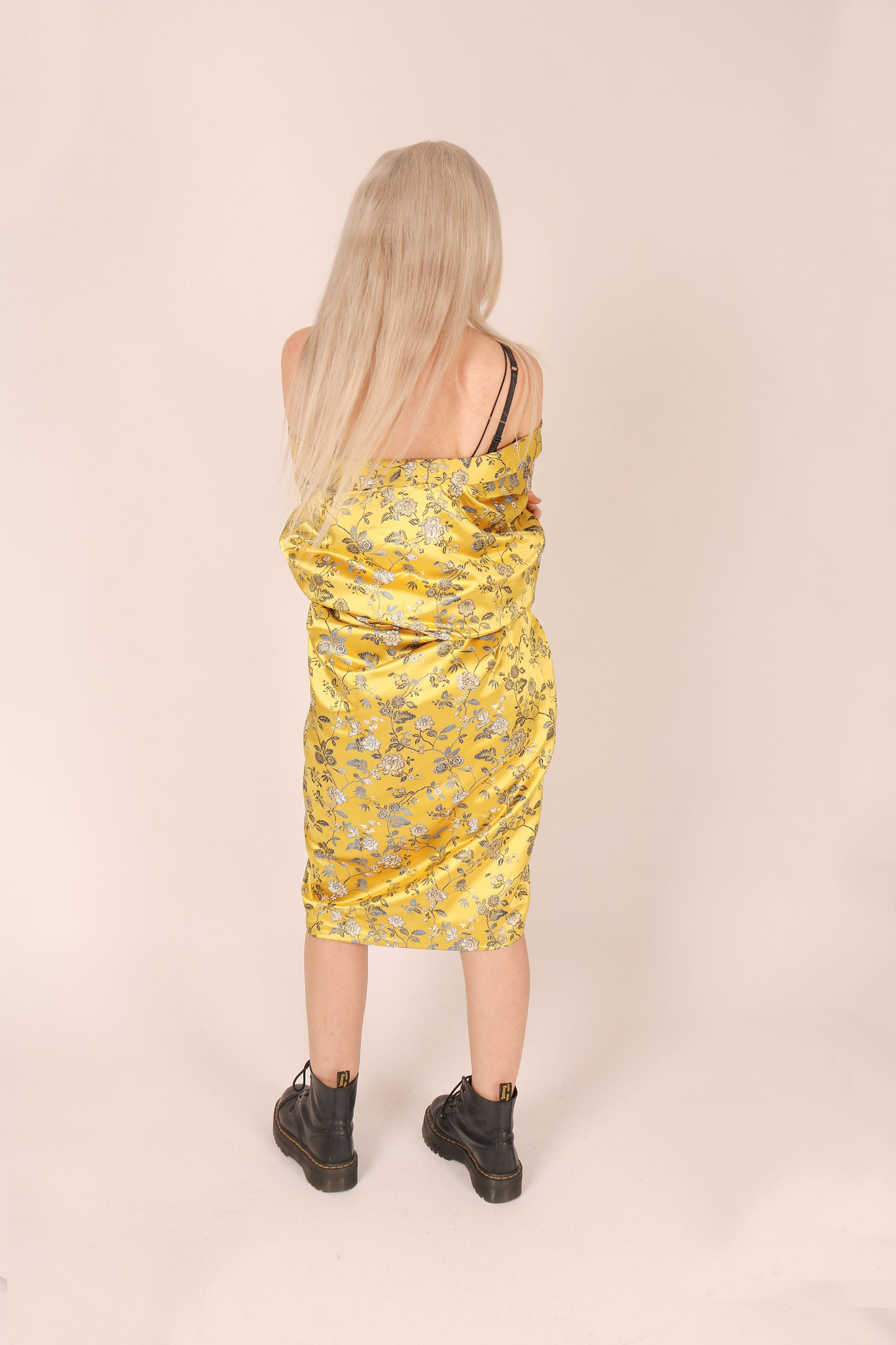 Yellow Brocade Kimono