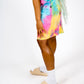 ONE ABOVE ANOTHER Multi-Colour Tie Dye Shorts