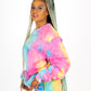 ONE ABOVE ANOTHER Multi-Colour Tie Dye Sweater