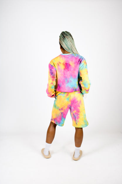 Multi-Colour Tie Dye Sweater