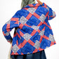 ONE ABOVE ANOTHER Bandana Patchwork Quilted Jacket