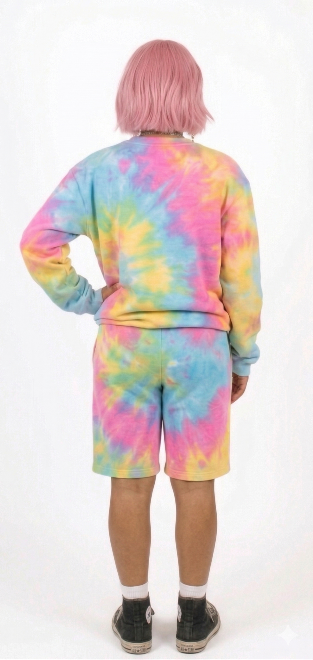 Multi-Colour Tie Dye Sweater