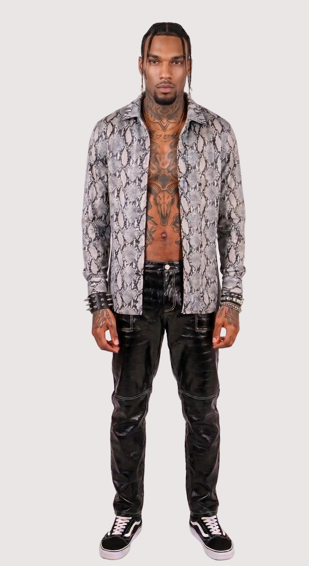 Grey Croc Party Shirt