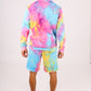 ONE ABOVE ANOTHER Multi-Colour Tie Dye Sweater