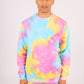 ONE ABOVE ANOTHER Multi-Colour Tie Dye Sweater