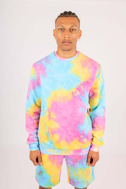 Multi-Colour Tie Dye Sweater