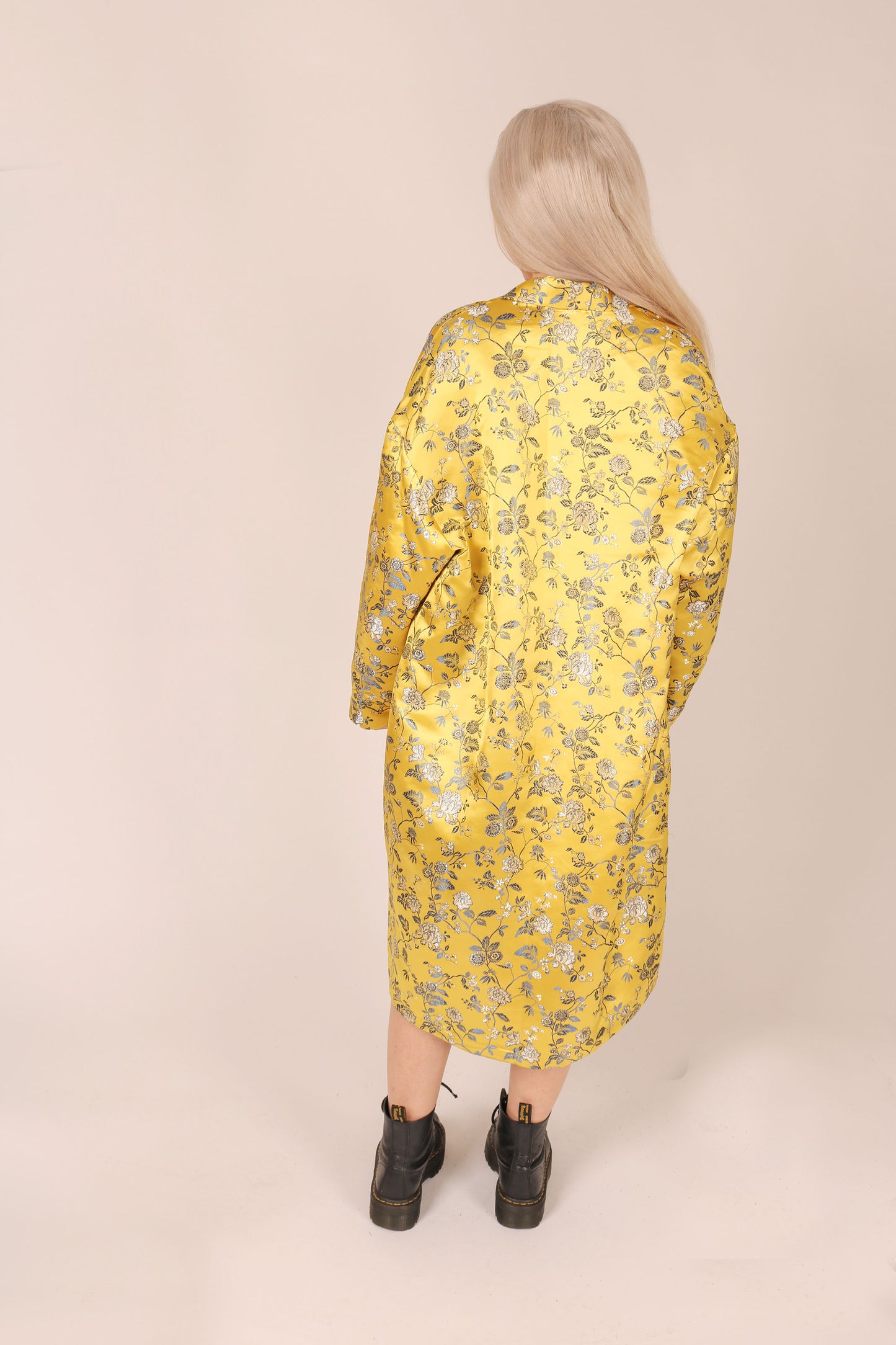 Yellow Brocade Kimono