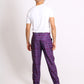 ONE ABOVE ANOTHER Purple Check Tailored Trouser